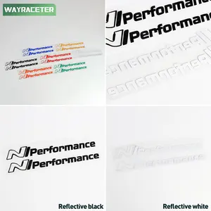 Amortecedor dianteiro reflexivo para Hyundai, sobrancelha do farol, lado da porta, adesivo de tronco para Hyundai N Performance i30, i20, 2023, Elantra, Kona, Palisade 10 principais vendas parachoque traseiro hb20 - №2