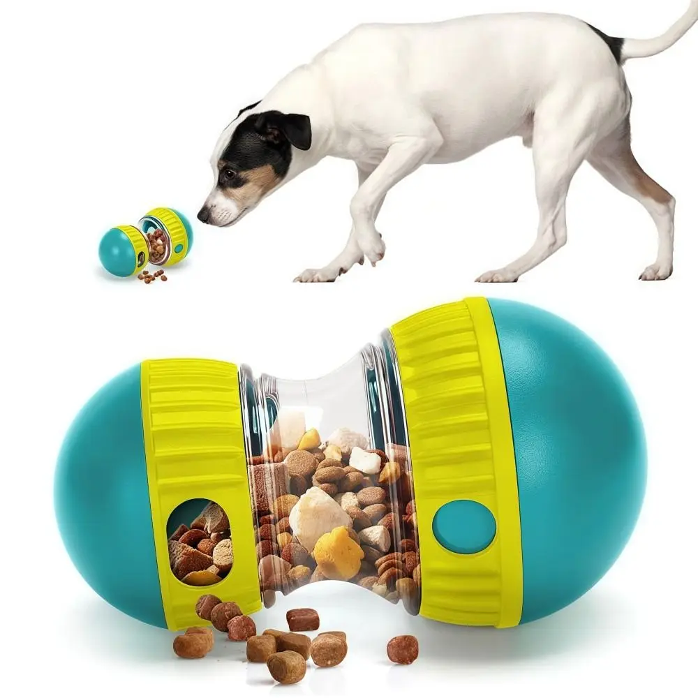 

Fun Interactive Dog Treat Toy Adjustable Food Grade Treat-Dispensing Pet Toys Durable Silicone Dog Puzzle Toy Keep Them Busy