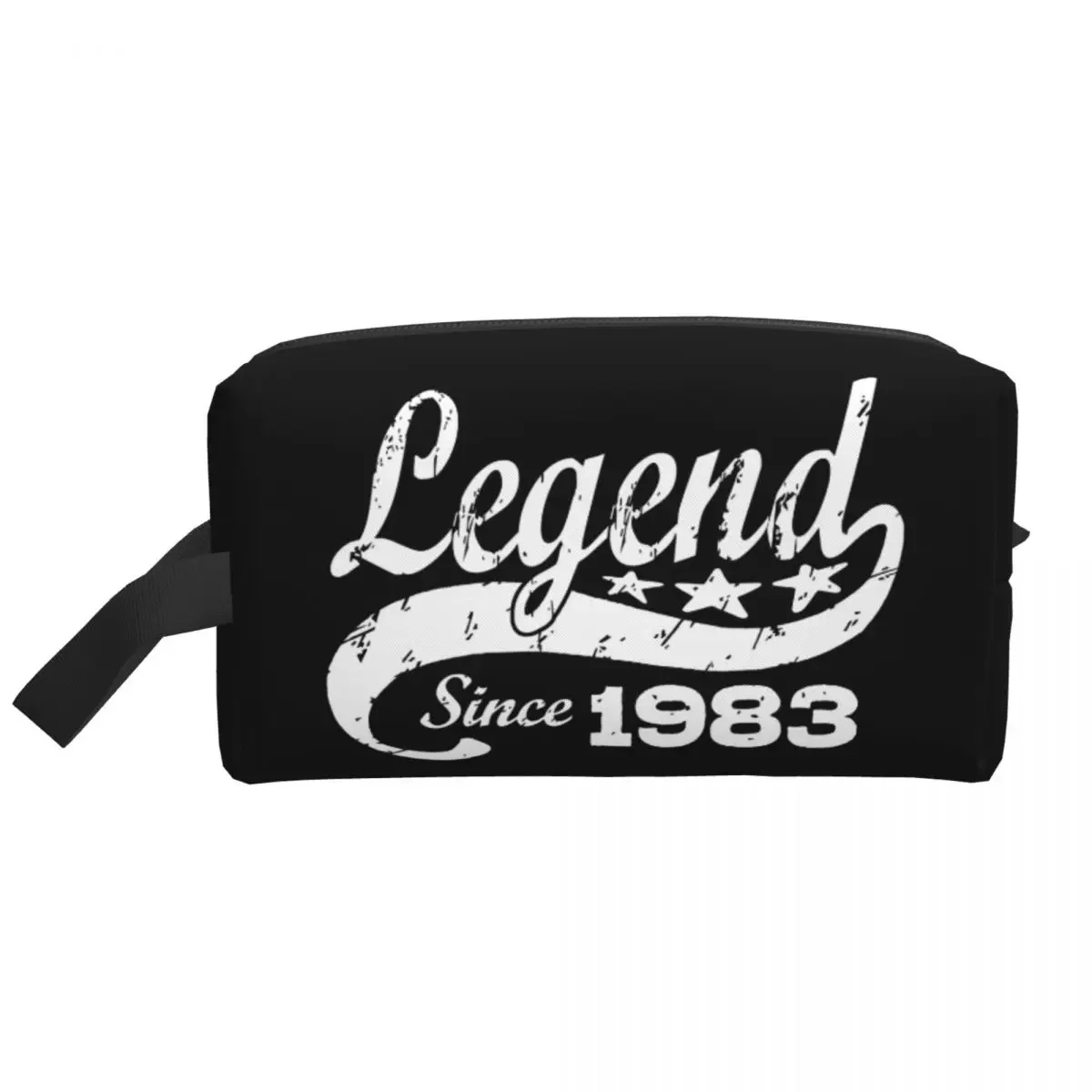 Kawaii Legend Since 1983 Travel Toiletry Bag 37th 37 Years Old Birthday Gift Cosmetic Makeup Organizer Beauty Storage Dopp Kit