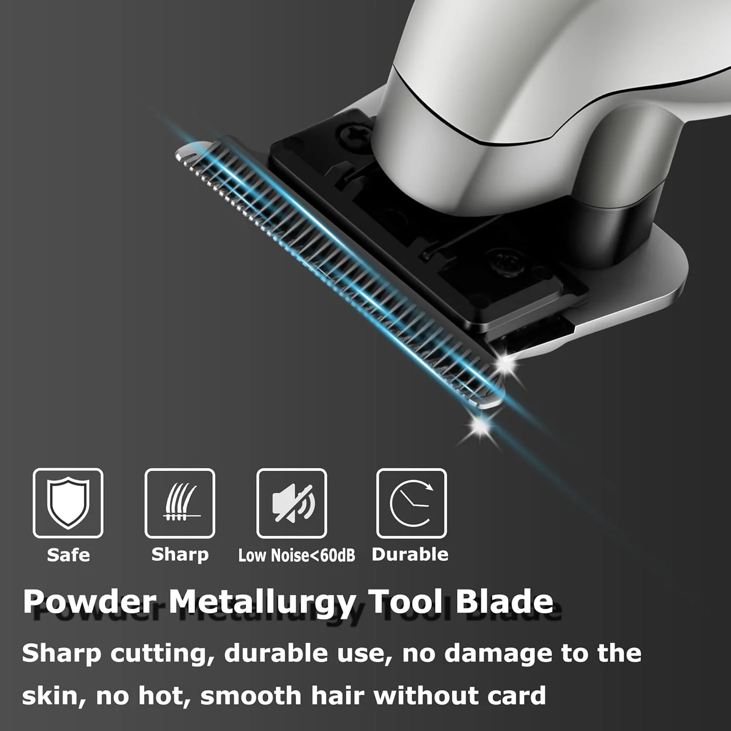 Kemei 2293 Professional Barber Hair Beard Trimmer Men Rechargeable Finish Hair Cutting Machine Cordless Zero Gapped Hair Clipper
