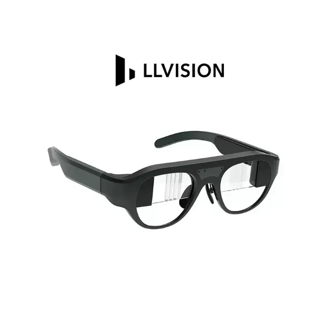 LLVISION LEION HEY Pro Bone Conduction Accessible AR Glasses Hearing Impaired Hearing Aid Captioning Glasses Subtitle Glasses