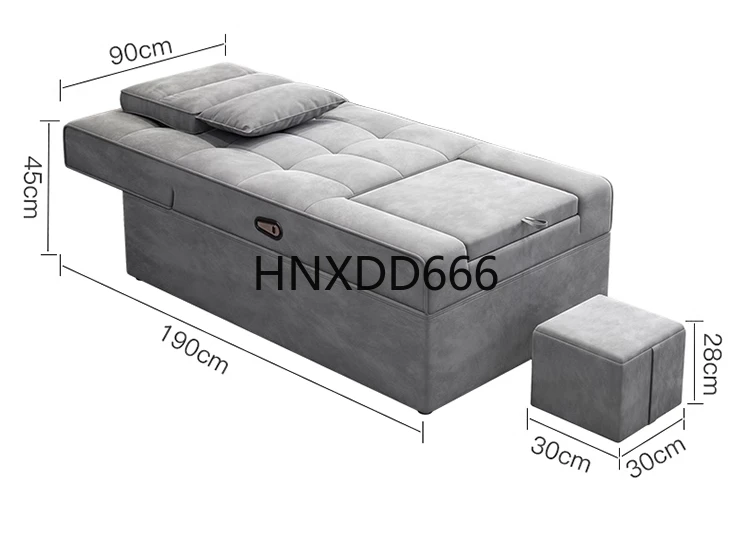 

Foot massage sofa foot bath electric foot wash massage integrated bed