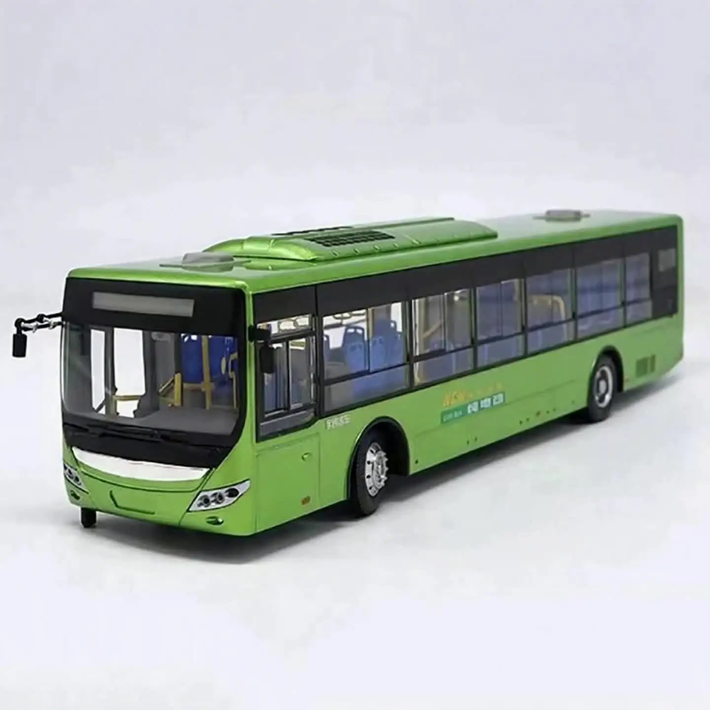 YUTONG バスモデル 1/43 スケールモデル 1:43 Electric Yutong E12 Alloy Bus Model