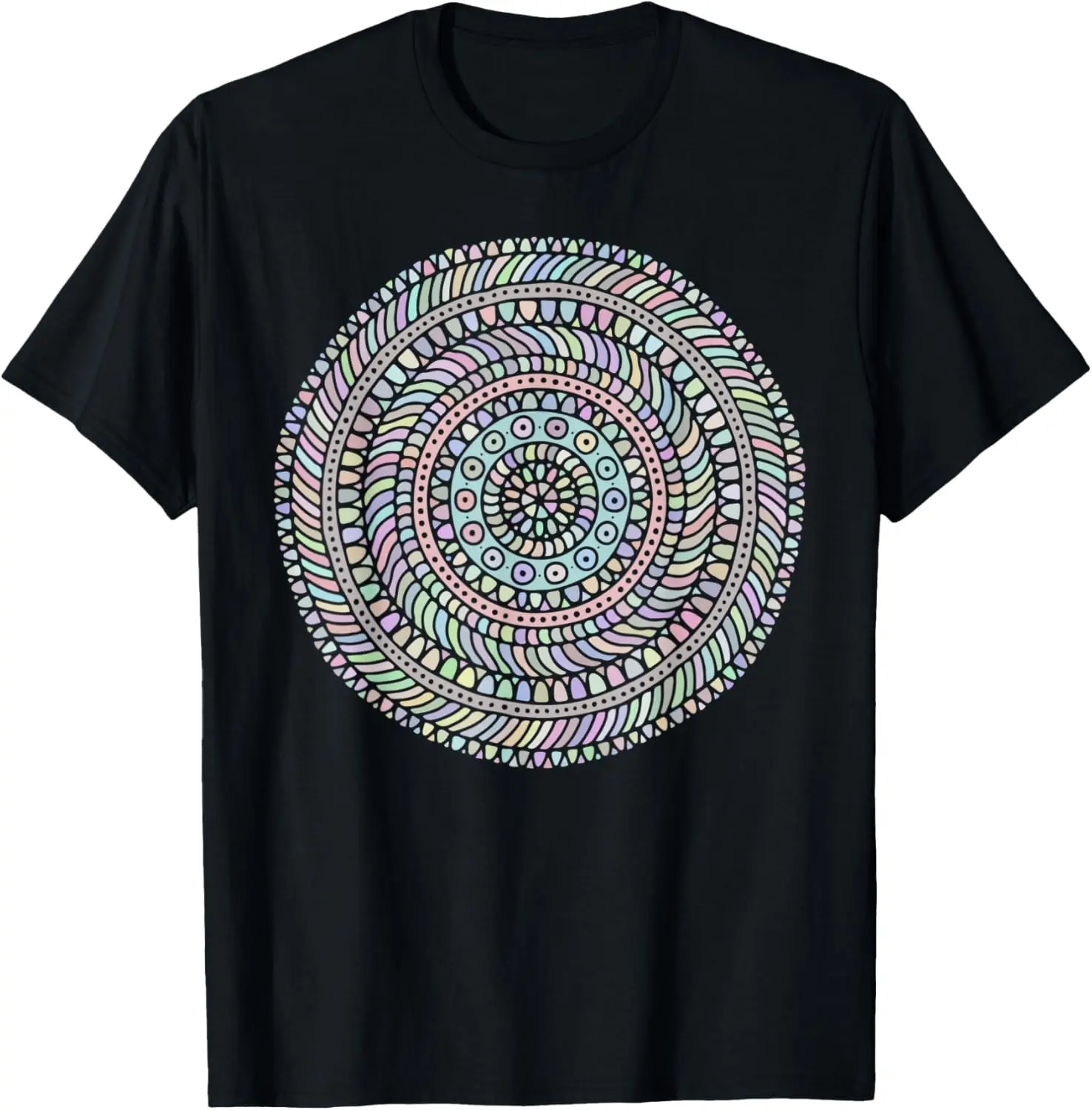 Футболка Trippy Psychedelic Shipibo с этническим дизайном