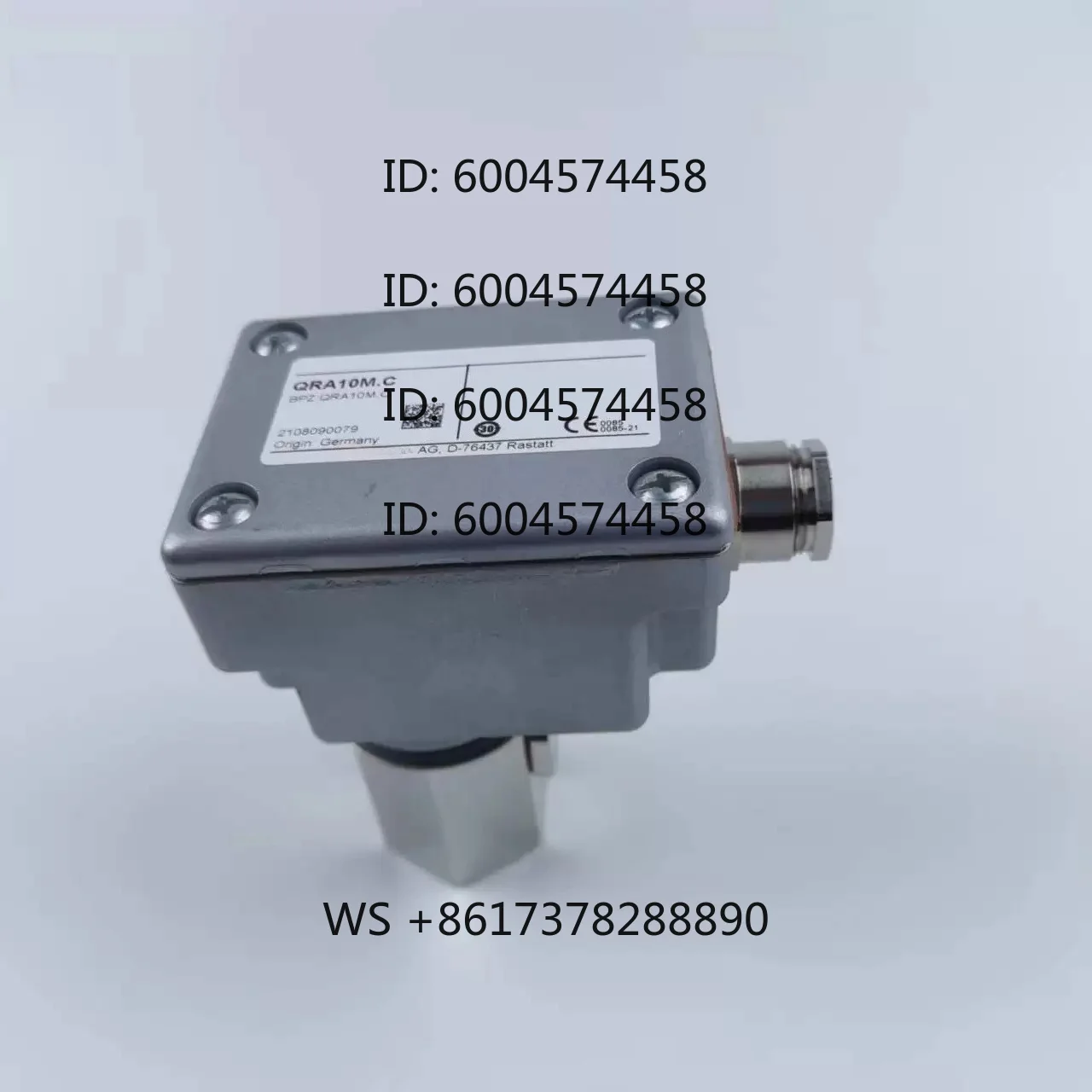 Flame Detector QRA10M. C Fire Detection Probe Boiler Burner QRA10.C Electric Eye