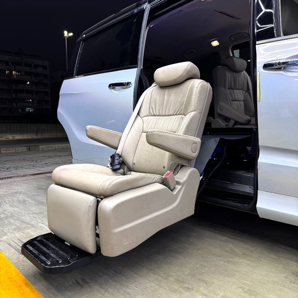 Tengyun Electric Swivel and Lift Seat Modified Rotating Lifting Leather Car Seats