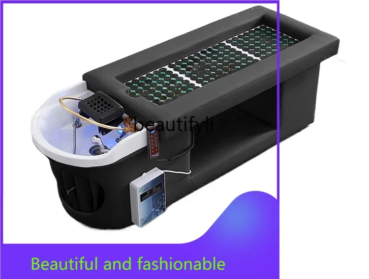 

zGl Moxibustion Bedside Treatment Water Circulation Shampoo Chair Beauty Salon Smokeless Moxibustion Physiotherapy Bed Fumigatio