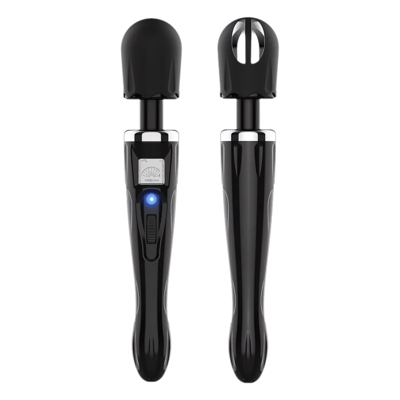 LCD Display Heating AV Wand Vibrator Sex Toy For Women Magic Stick USB Charging Massager Clitoris G-spot Vibrators Adults 18