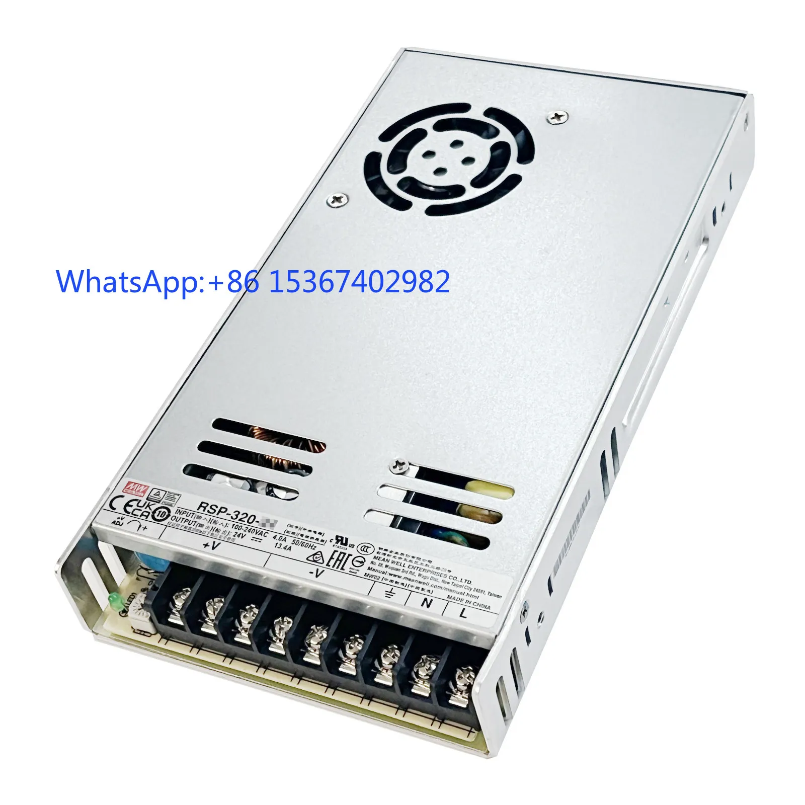 RSP-320 Switching Power Supply 24V12V48V5V7.5V13.5V15V27V36V Replacement SP/NES-350 MEAN WELL