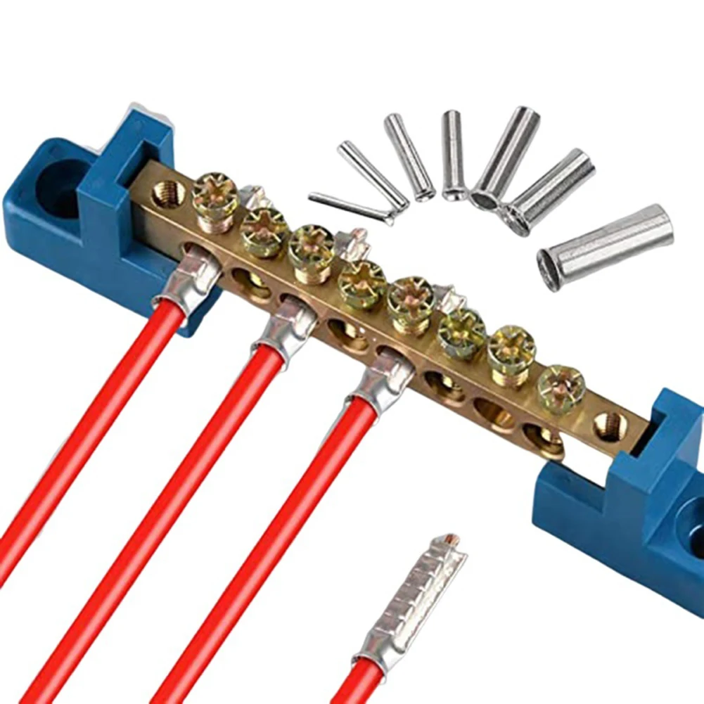700pcs Non Insulated Copper Crimp Ferrules Set 7 Different Sizes for Reliable Electrical Connections in Various Applications