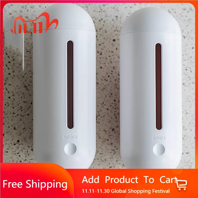 

Дозаторы для белого жидкого мыла для ванной комнаты, скандинавские натуральные роскошные уникальные дозаторы жидкого мыла, умный шампунь Jabonera, домашний светильник