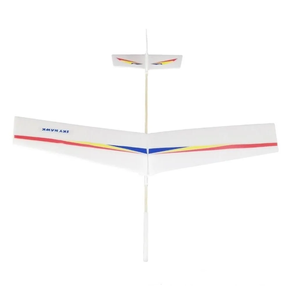 DIY Hand Throw Flying Glider Planes Adjustable Center 325*400mm Flying Plane Airplane Glider Elastic Rubber Band Powered