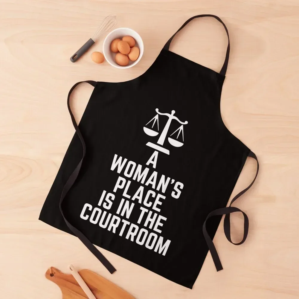 

A Woman's Place Is In The Courtroom Shirt, Law Student Gift, Attorney, Lawyer, Law Student , Law School , Lawyer Gift, Gra Apron