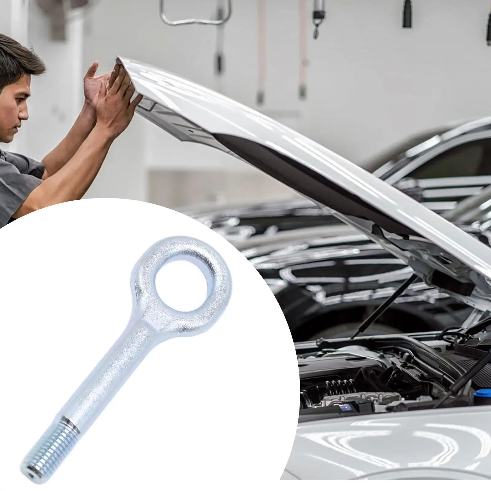 Tow Bar Eye Hook Spare Parts 51873726 Accessory Sturdy Lightweight Professional Towing Eye Hook Replacement for Bipper