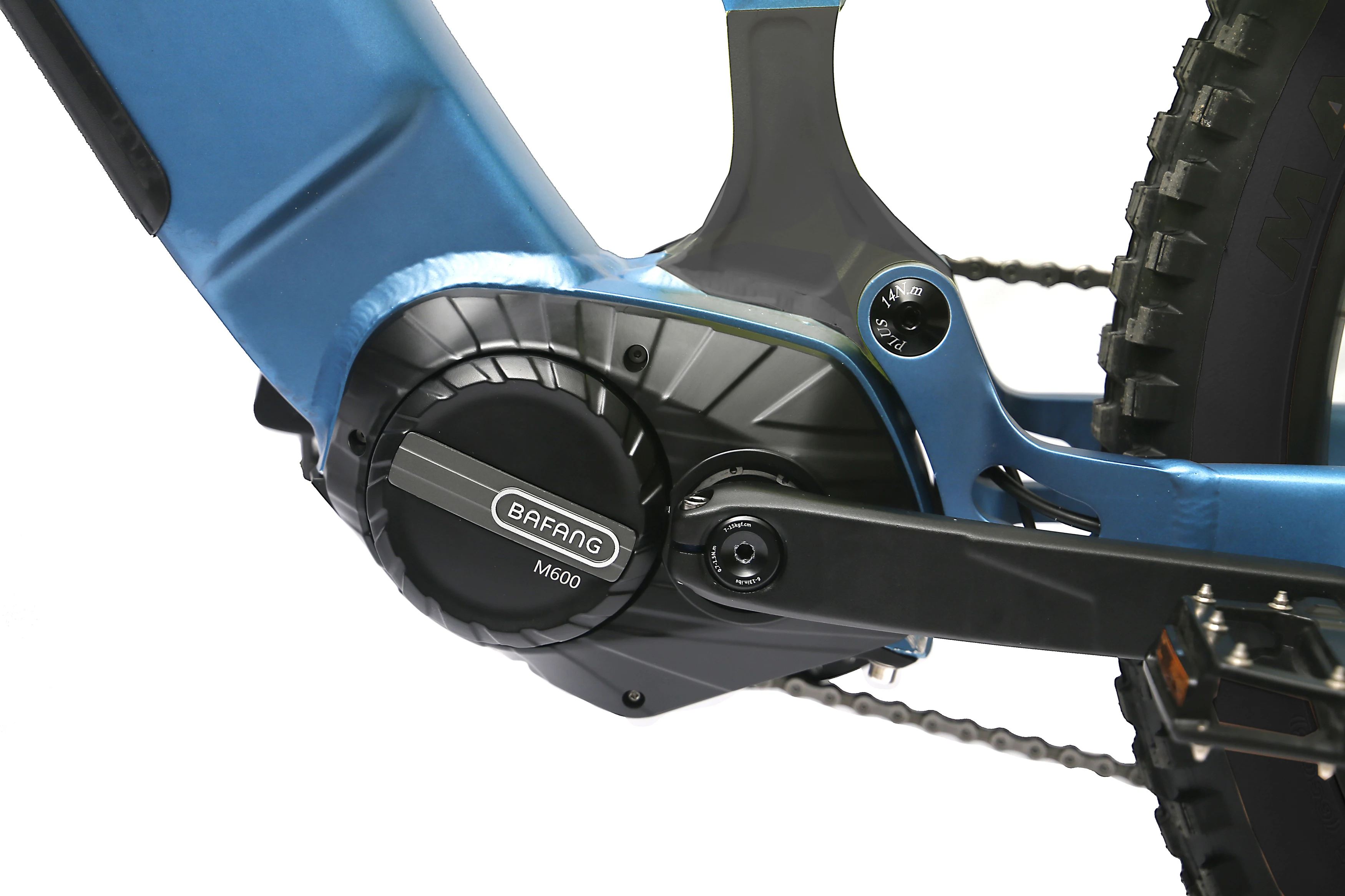 Speed Hydraulic Disc Brake M600 Mid Drive Motor Light Full Suspension Electric Mountain Bike E-bike MTB