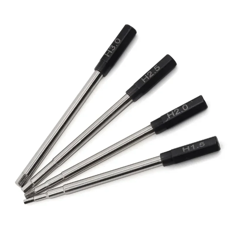 4 In 1  Hex Screwdriver Set 1.5mm 2.0mm 2.5mm 3.0mm Drivers Kit For RC Helicopter Car Airplane Drone Aircraft Hand Tools