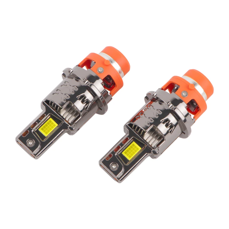 New High-Quality Plug and Play 1:1 LED D1S D2S D3S D4S D8S CSP Chip Color Temperature 6000K Waterproof LED Headlight