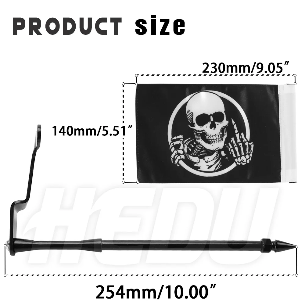

Крепление для флагштока на заднюю часть мотоцикла (левое/правое) / Кронштейн для флагштока на багажник мотоцикла / Глобальная флаговая полка для Honda Gold Wing GL1800 GOLD WING GL 1800 2021