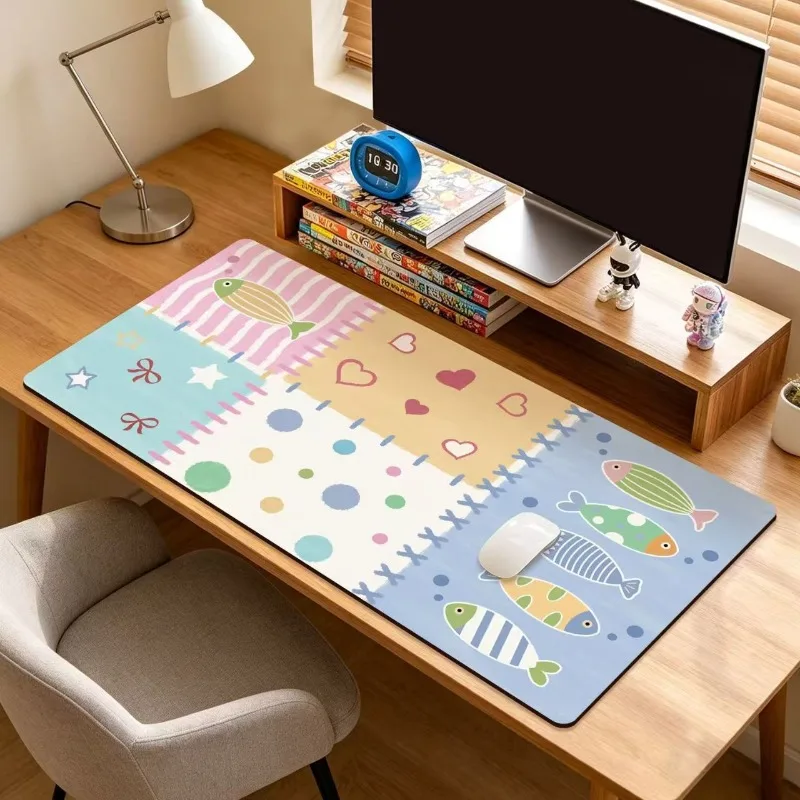 oversized mouse pad simple boys and girls e-sports game office wrist guard computer desk mat