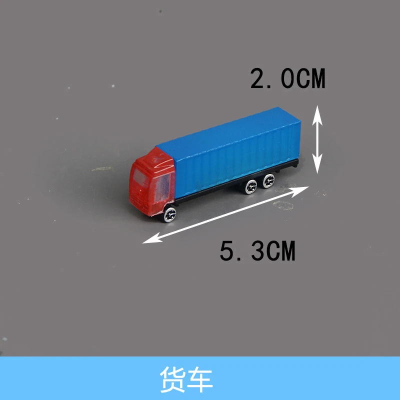 Skala 1:100 1:150 1:200 miniaturowy Model ciężarówki zabawki dla dzieci samochód do budowy piaskownica stołowa sceniczne układ materiał zestawy