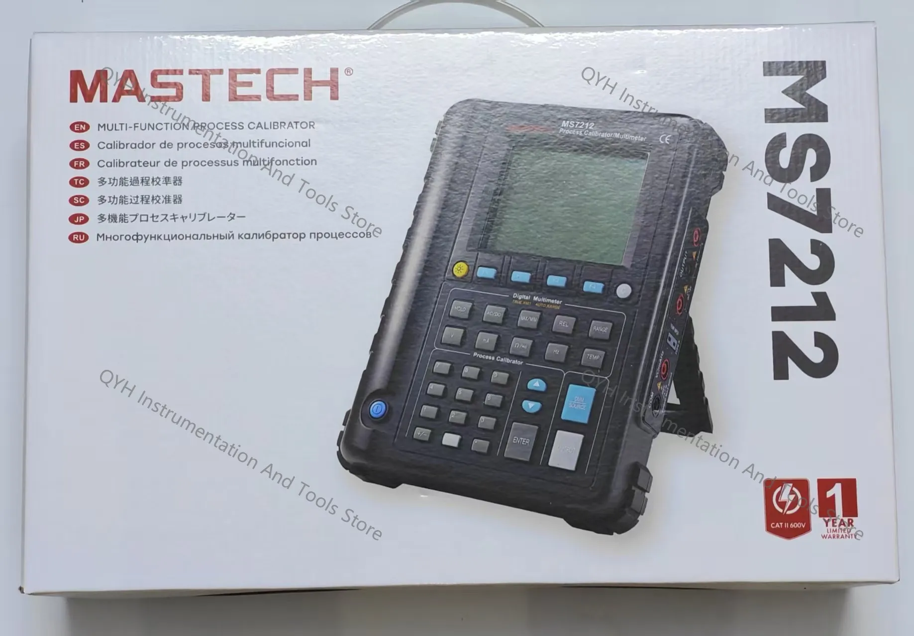 MASTECH MS7212 Digital Multi-Function Process Calibrator current and voltage calibration dual function digital multimeter