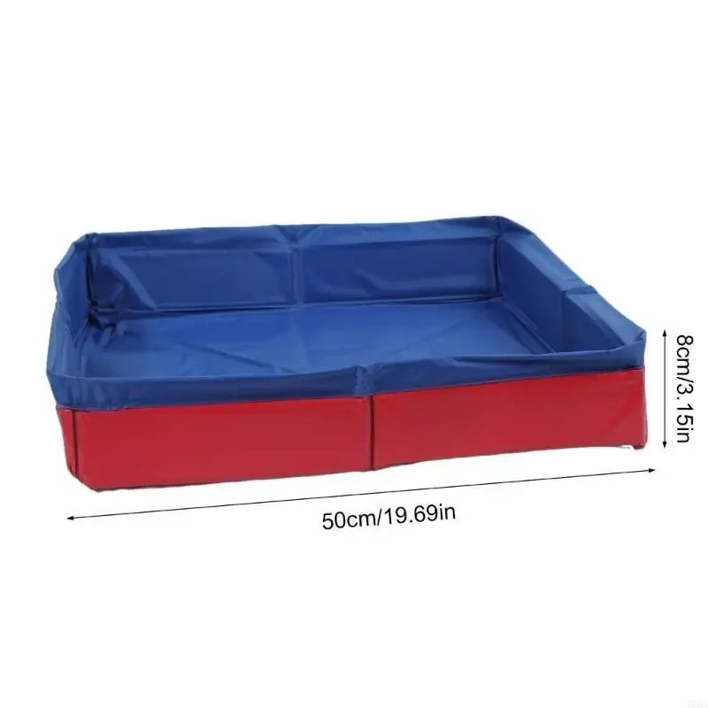 حمام سباحة الكلاب المحمولة PVC Pet Bathbontub حمام سباحة قابلة للطي للكلاب الصغيرة والقطط الاستخدام في الهواء الطلق الداخلي