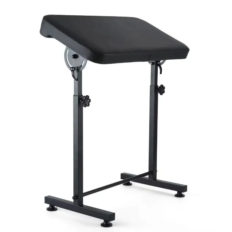 Adjustable height 60-110 cm modern design metal armrest bracket tattoo leg pad