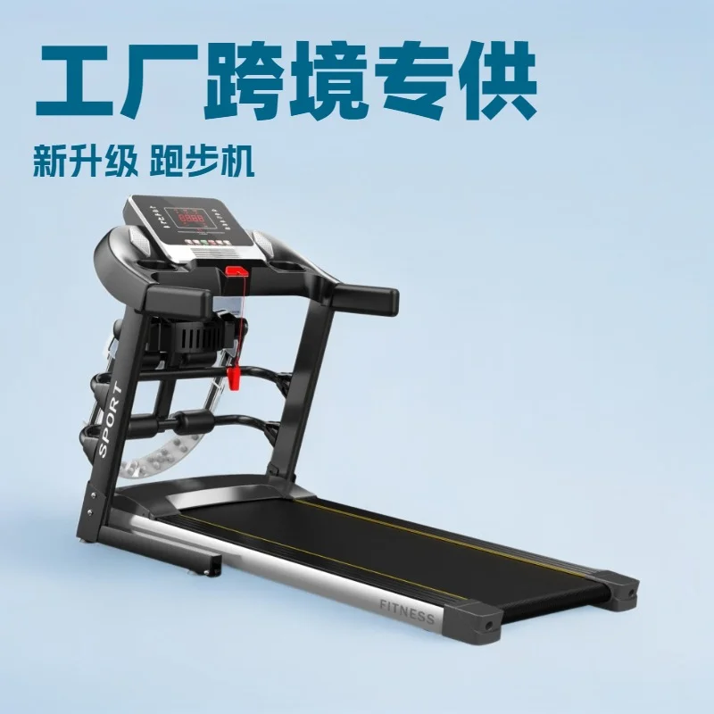 

Электрическая складная беговая дорожка для домашнего тренажерного зала, кардио-тренировок, профессиональная спортивная прогулочная площадка, беговая машина
