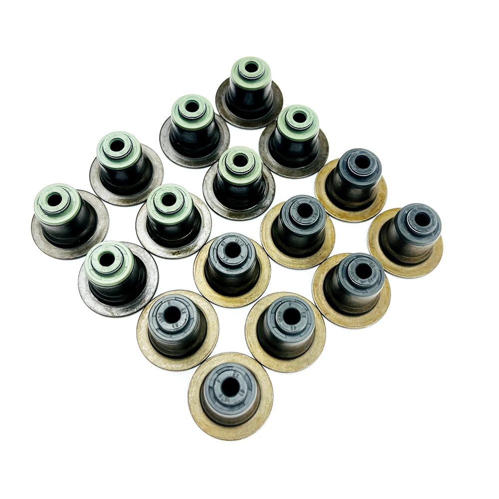 

1S7G-6A517-BG 1S7G-6A517-AA Engine Intake Exhaust Valve Stem Oil Seals For Ford Mondeo 2.0 2.3 Focus C-MAX 1.8L Auto Spare Parts