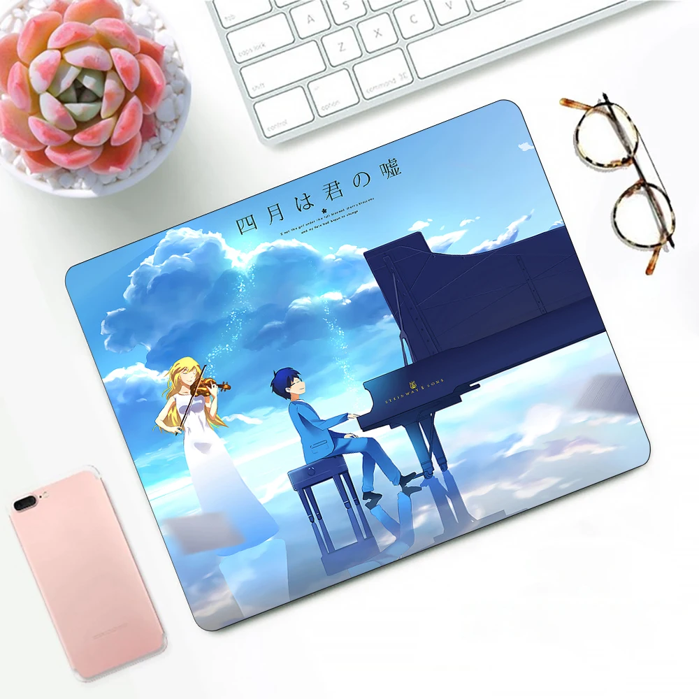 Your Lie In April Gaming Mouse Pad XS Small Mousepad For PC Gamer Desktop Decoration Office Mouse Mat Deskmat Rug