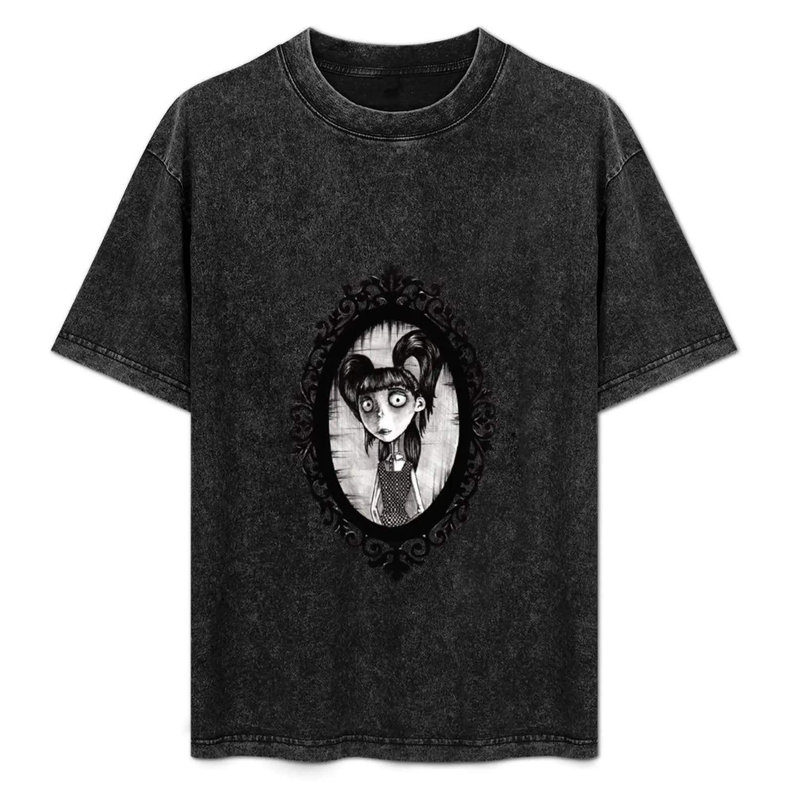 

Elsa Van Helsing T-Shirt Art Pattern Printed Casual Top