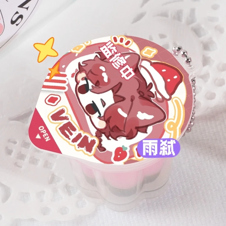 

Anime Link Click Vein Xiafei Cosplay Cartoon Mini Pendant Charm Ornament Keychain Model Keyring Game Accessory Mascot Fans Gift