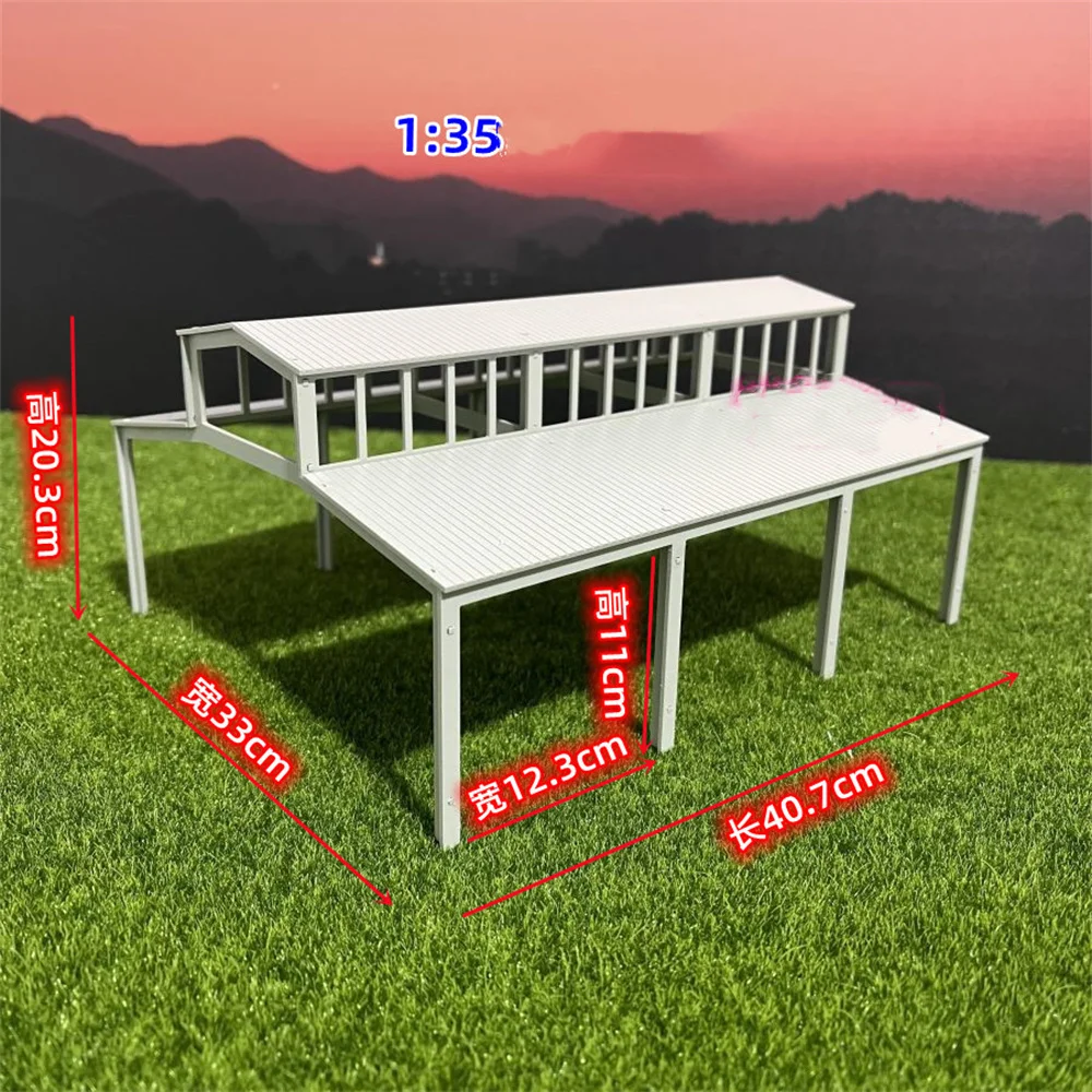 Assembled Model Tank Aircraft Shed Sand Table Scene Building N Scale 1/144 1/72 1/43 1/35 Diorama