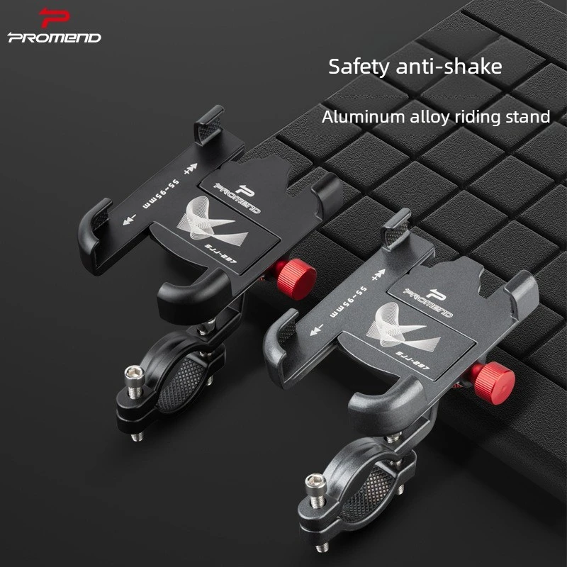 

Bicycle Motorcycle Phone Holder Aluminum Handlebar Bike Phone Mount Adjustable Non-Slip for iPhone