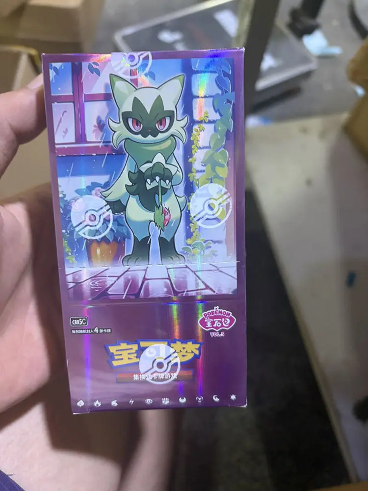 Original auf Lager Pokemon Ptcg Cbb2c Vol2 Gem Pack Vereinfachtes Chinesisch Echte Sammelkarten Booster-Box Sammelkarten Geschenke