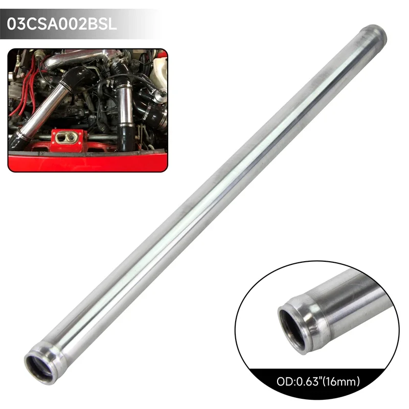 

Intercooler Intake Turbo Pipe Piping Tube hose L=300mm Aluminum 13mm-28mm /0.51''-1.1"