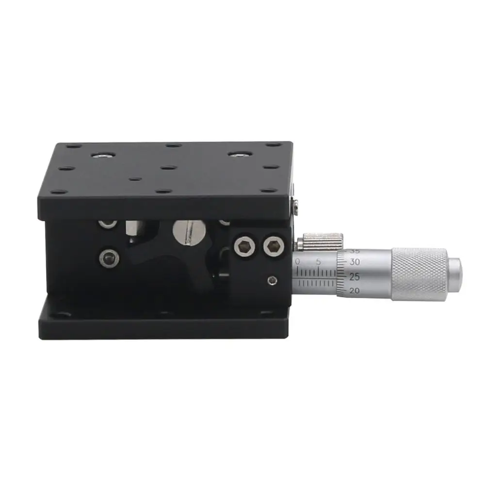 LZ60 60*60mm Z Axis Manual Displacement Platform Linear Stage Adjustable Sliding Table