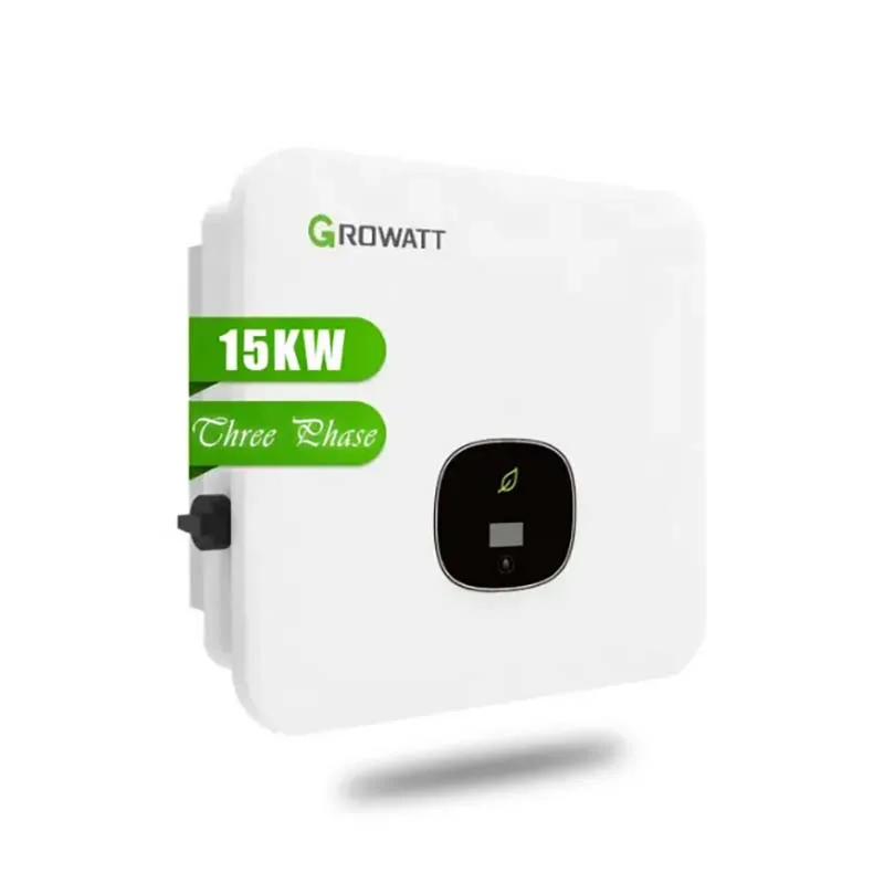 

High Frequency Growatt Oled And Touch Button 15Kw Falowniki Słoneczne Inverter Fotovoltaico Accumulo