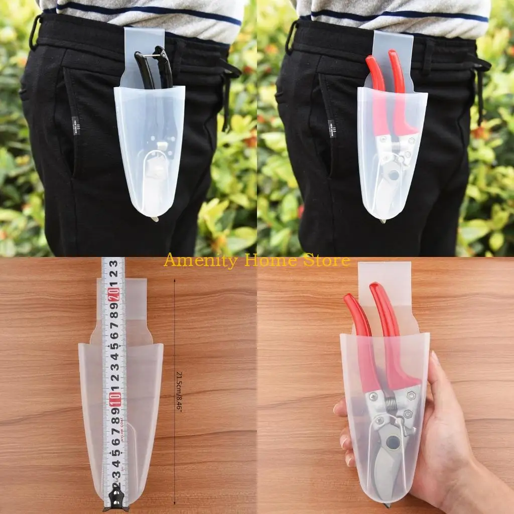 F26C Plier Holder for Belt Durable Clear Sheath Holder Gardening Tools Belt for Case for Garden Pruning Pliers