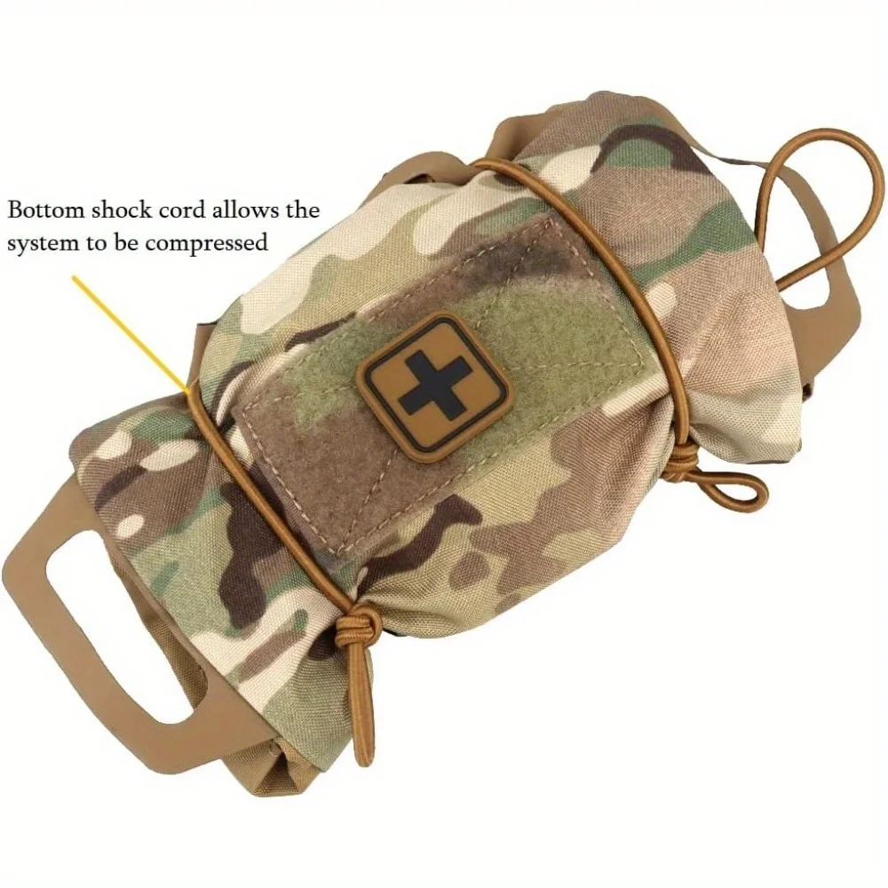 حقيبة عسكرية تكتيكية سريعة السحب، حقيبة إسعافات أولية سريعة، حقيبة تخزين للبقاء على قيد الحياة، حقيبة خصر، حقيبة طبية