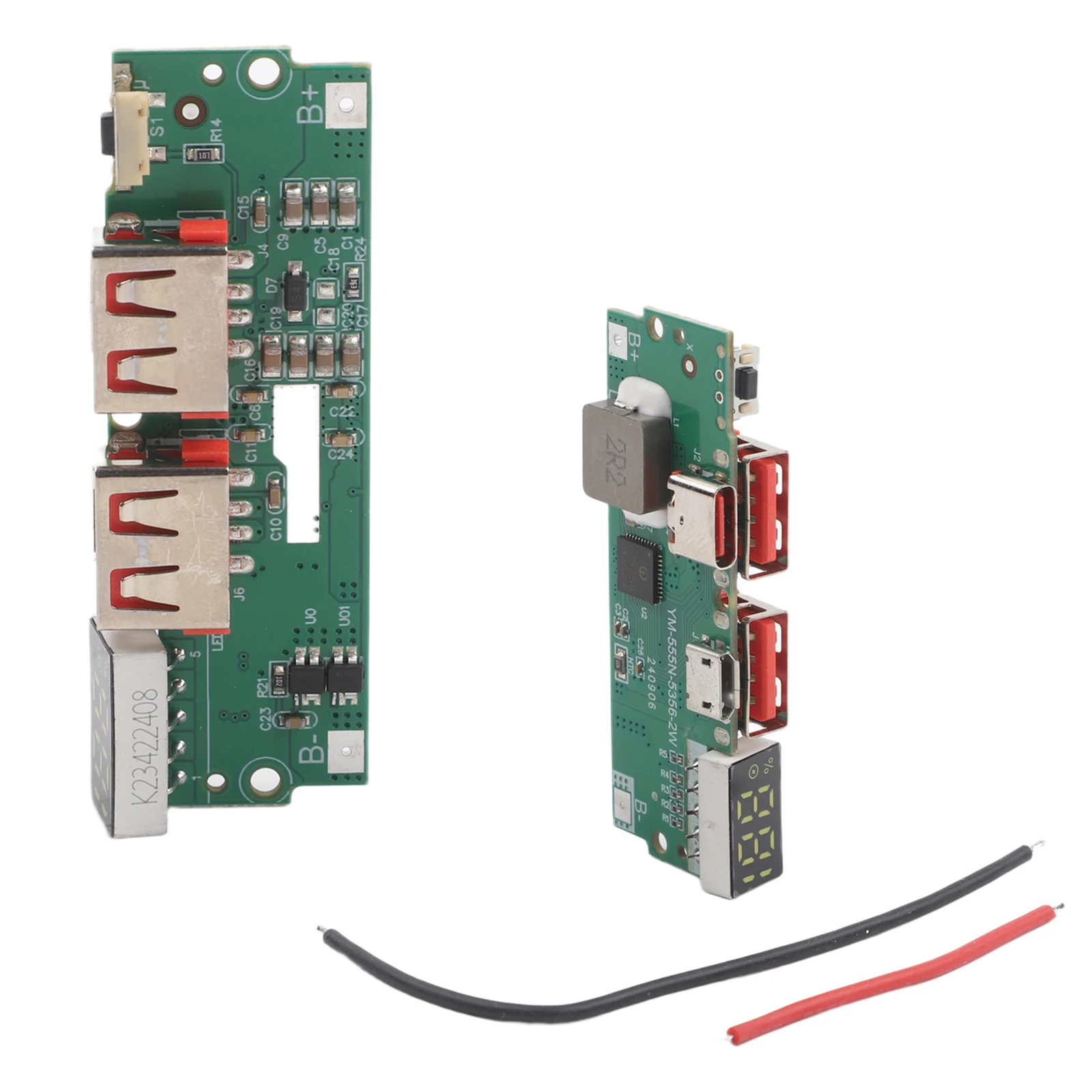 DIY Power Bank Projects As Shown 22.5W Fast Charger LED Digital Display Output 5V2A 5V3A 9V2.2A 12V1.6A 10V2.25A