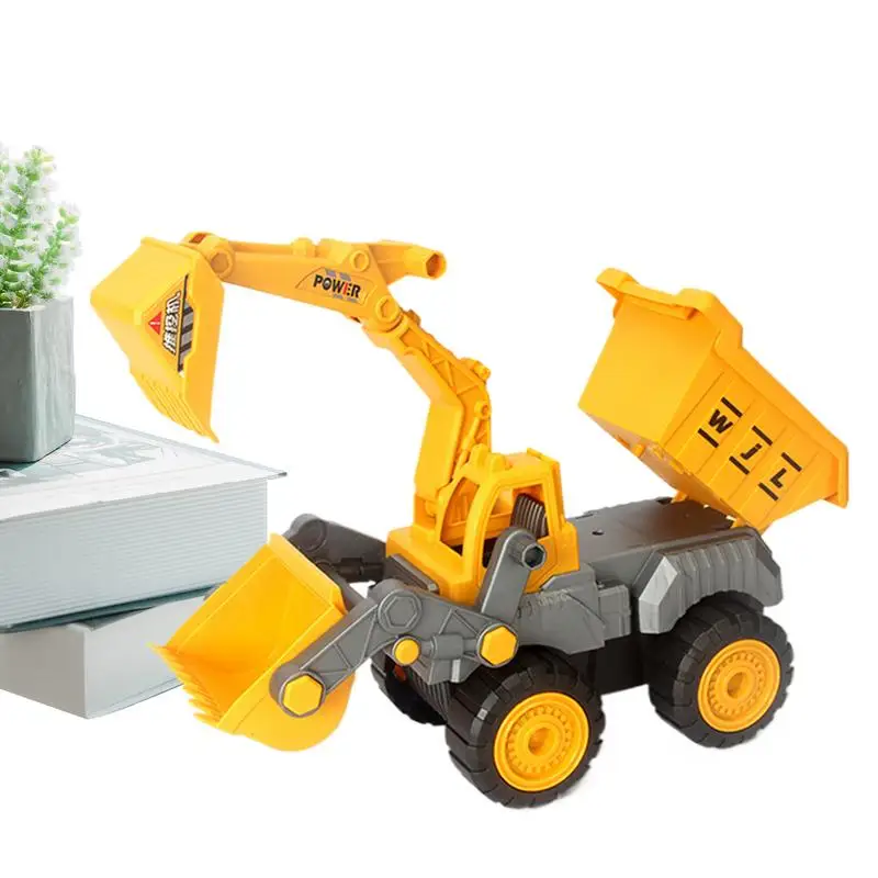 

Excavator Toy Multi-functional Children Inertia Vehicles Educational Learning Toys Construction Vehicles For Kids Children