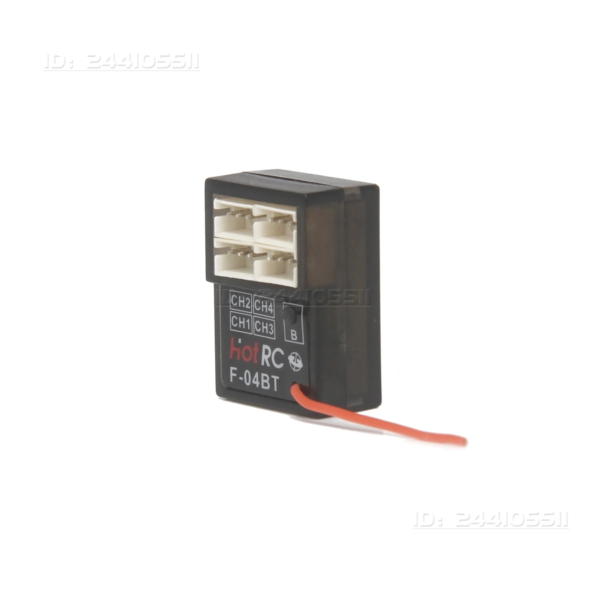 HotRC F04BT 4CH 2.4G Gyro Mini Receiver PWM 4V-9V DC for RC Car Aircraft Tank Ship Boat Toy Part CT-6A HT-8A DS-600 CT-6B CT-8B