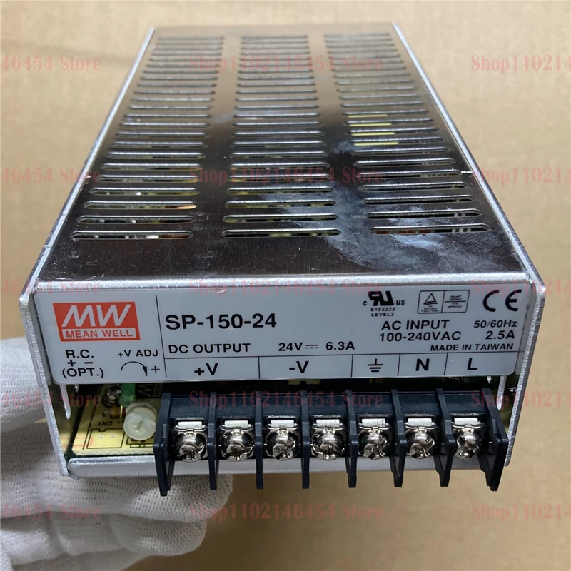 

1 шт. новый в коробке для импульсного источника питания Meanwell SP-150-24 24 В 6,3 А 100-240 В переменного тока