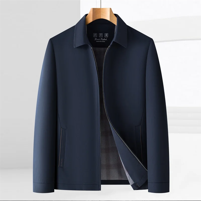 

Весенние и осенние топы с тонкими лацканами Мужские исполнительные топы Деловые повседневные топы Мужские топы Мужские топы Бизнес Формальные топы Правительные офисные топы Пальто среднего возраста Офисные топы