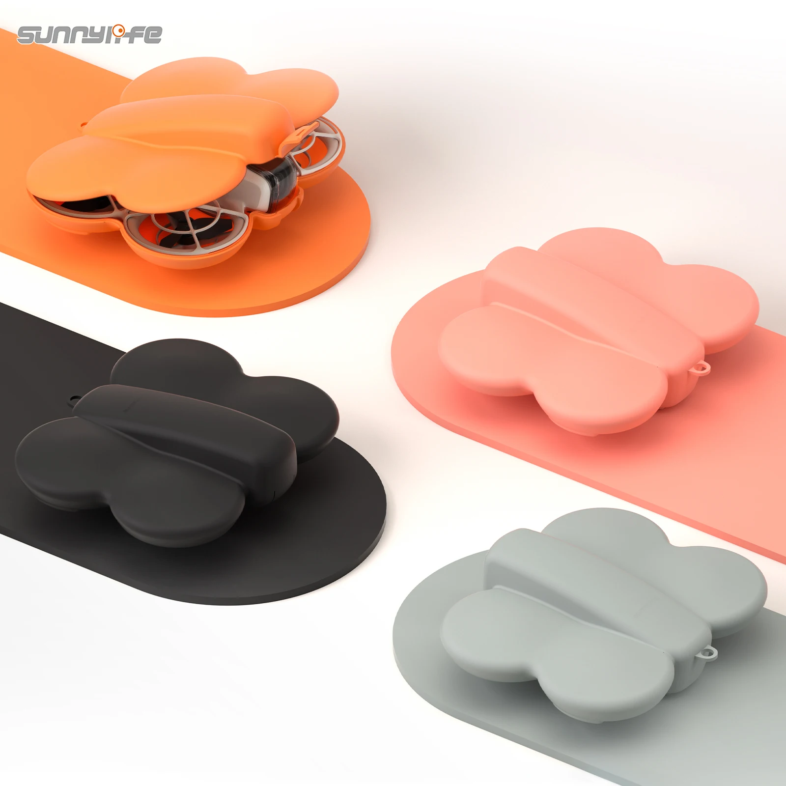 حقيبة الجسم على شكل فراشة من Sunnylife لـ DJI NEO حافظة حمل مضادة للتصادم صندوق مقاوم للغبار لملحقات حقيبة DJI Neo