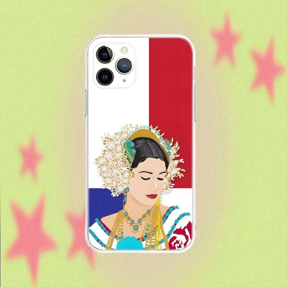 حافظة هاتف بنما الاستوائية لهاتف آيفون 17,16,15,14,13,12,11 Pro,Max,Plus,Air,X,XS,XR,SE,Mini شفافة ناعمة