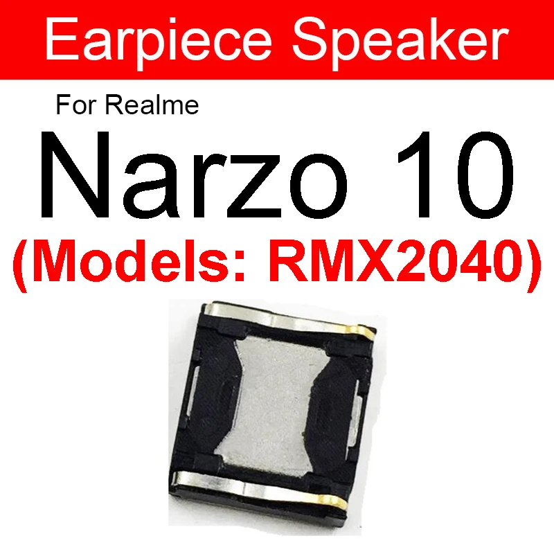 Earpiece Speaker For OPPO Realme Narzo 10 10A 20 20Pro 20S 30 30Pro 50 50A 50i Prime 4G 5G Earphone Speaker Sound Receiver Flex