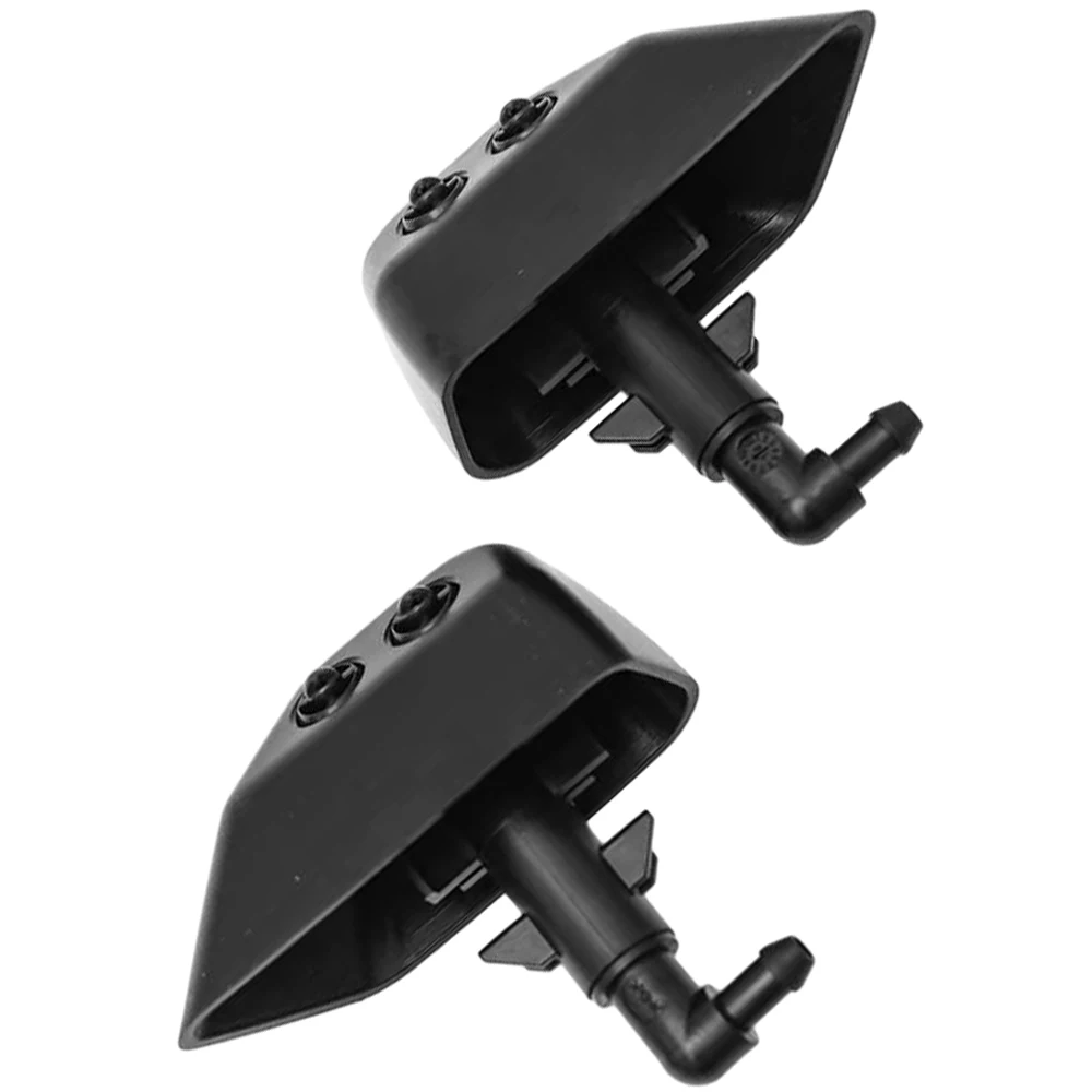 2Pcs Black ABS Car Headlight Nozzle For Land Rover Freelander 2 2006-2011 LR003850 LR003851 Headlight Washer Nozzl