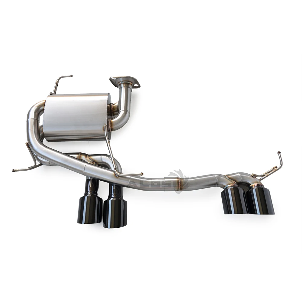 

Cat back exhaust for BMW E90 E92 320i 318i 325i 2007-2012 sports car sound wave exhaust four outlet exhaust tip adapted M3 diffu